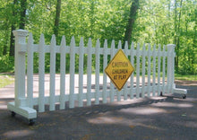 Load image into Gallery viewer, 10 ft Free-standing Driveway Gate: