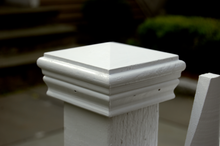 Load image into Gallery viewer, Wooden Post Cap of 6 ft Free-standing Wooden Driveway Gate with Lockable Wheels