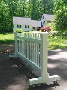 8 ft Free-standing Driveway Gate